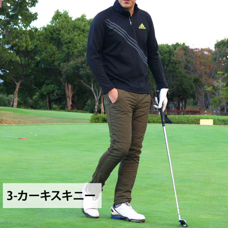 ゴルフ メンズ BEAMSGOLF ダウン パンツ ズボン（ブラック） 新品>Beams golf ダウンパンツ