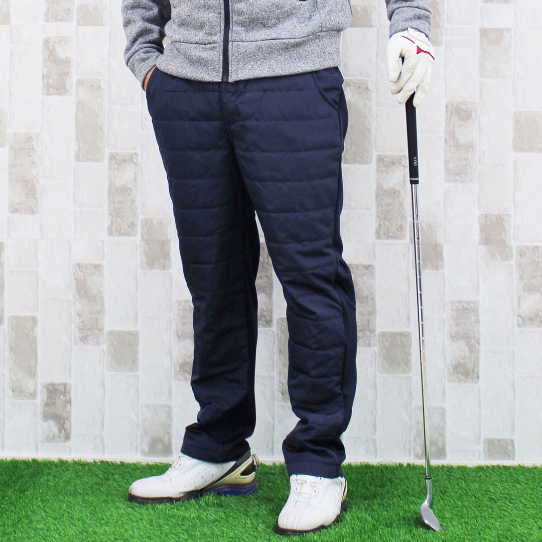 【82】秋冬 アディダス GOLF 保温 裏地フリース ボンディングパンツ紺 楽天市場】アディダス 防寒 パンツ ゴルフの通販