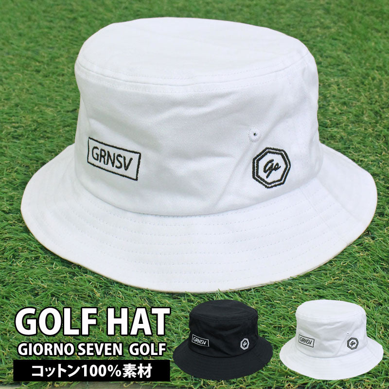 GIORNO SEVEN ジョルノセブン バケットハット 帽子 メンズ ゴルフ