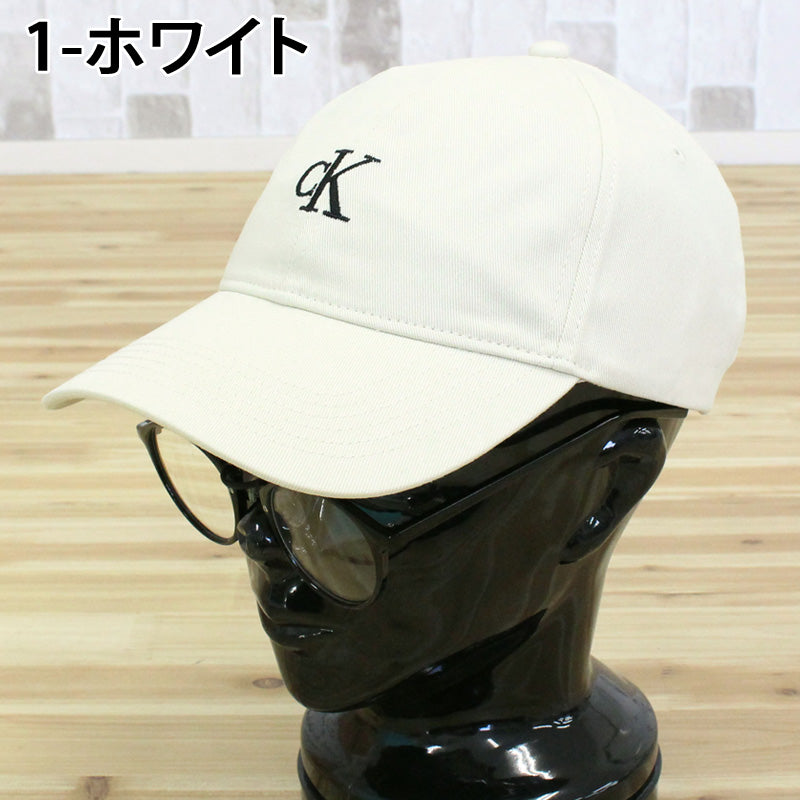 Calvin Klein カルバンクライン CK モノグラム刺繍ベースボール