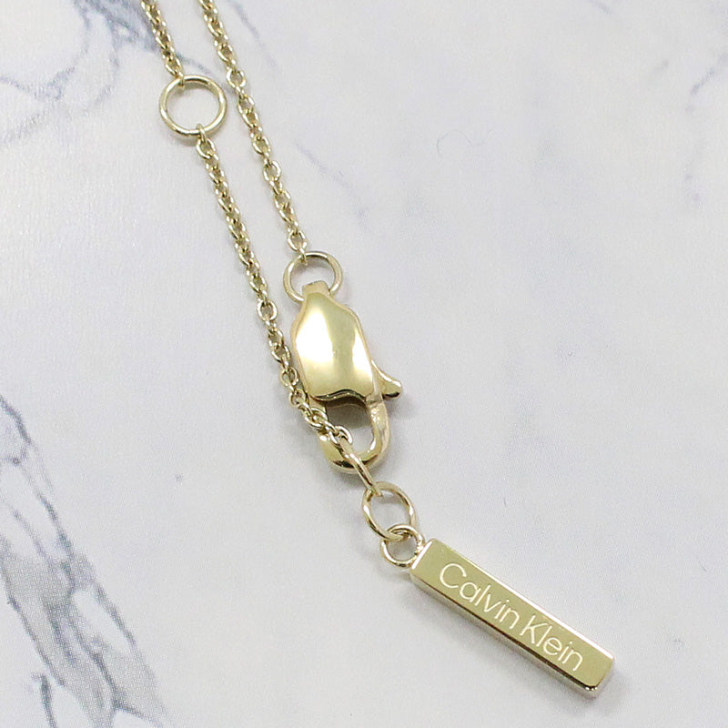 カルバンクライン ミニマル サーキュラー ステンレス ネックレス Calvin Klein カルバンクライン CK ミニマル サーキュラー