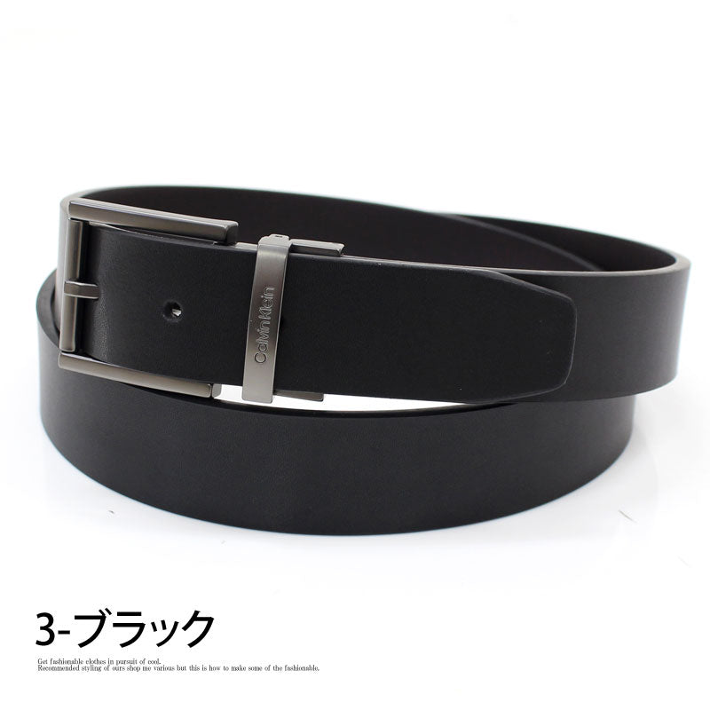 Calvin Klein リアルレザー 本革 リバーシブルベルト – TopIsm