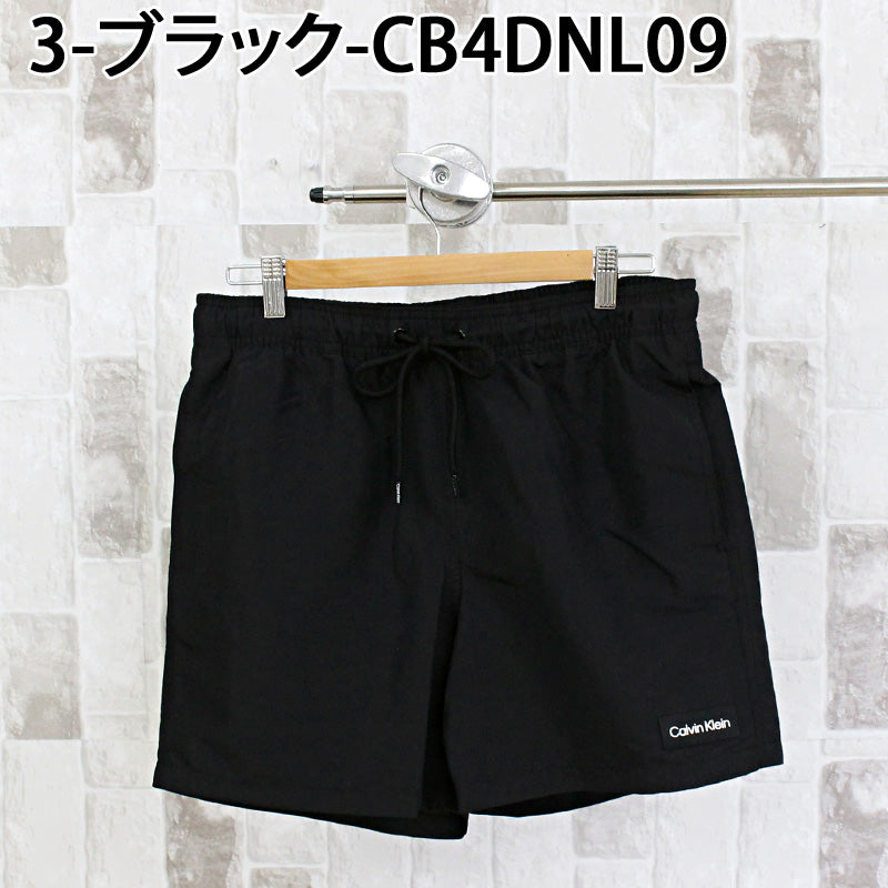 国内発送★ ★CK★水着 ショートパンツ ロゴ Calvin Klein 水着 CK ボクサーインナー付き ワンポイントロゴ
