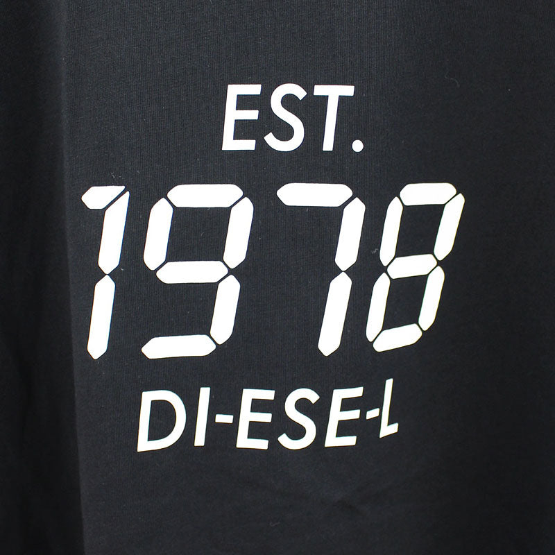 DIESEL ディーゼル ロゴプリント クルーネック 半袖Tシャツ T-DIEGOS