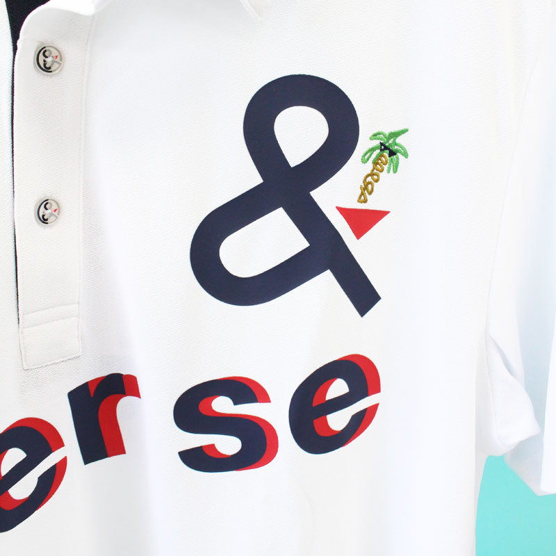 and per se アンパスィ ゴルフウェア メンズ ポロシャツ 半袖 吸汗速乾