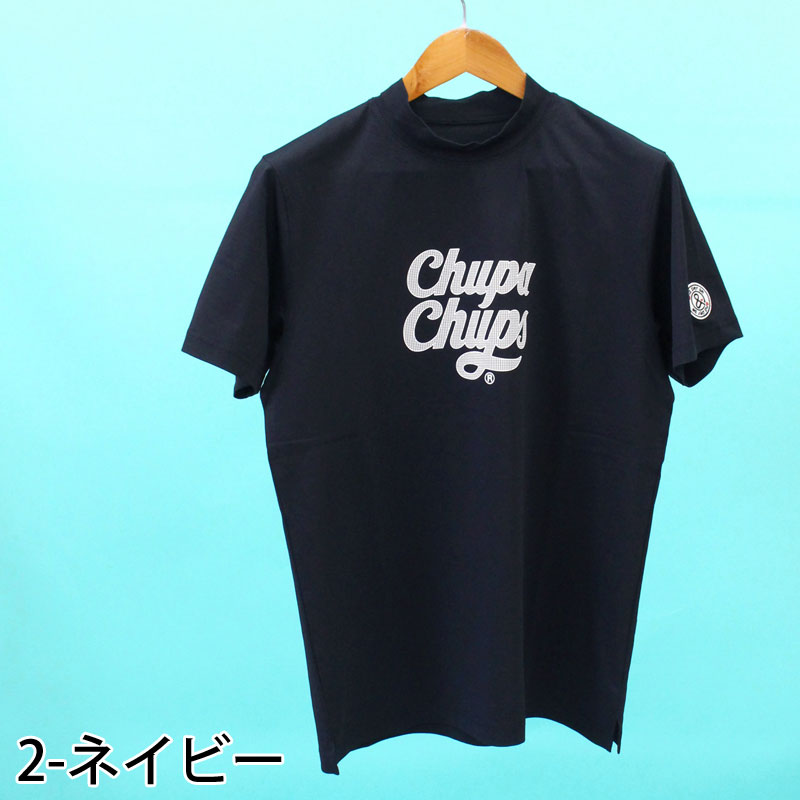 and per se アンパスィ ゴルフウェア メンズ モックネックシャツ 半袖