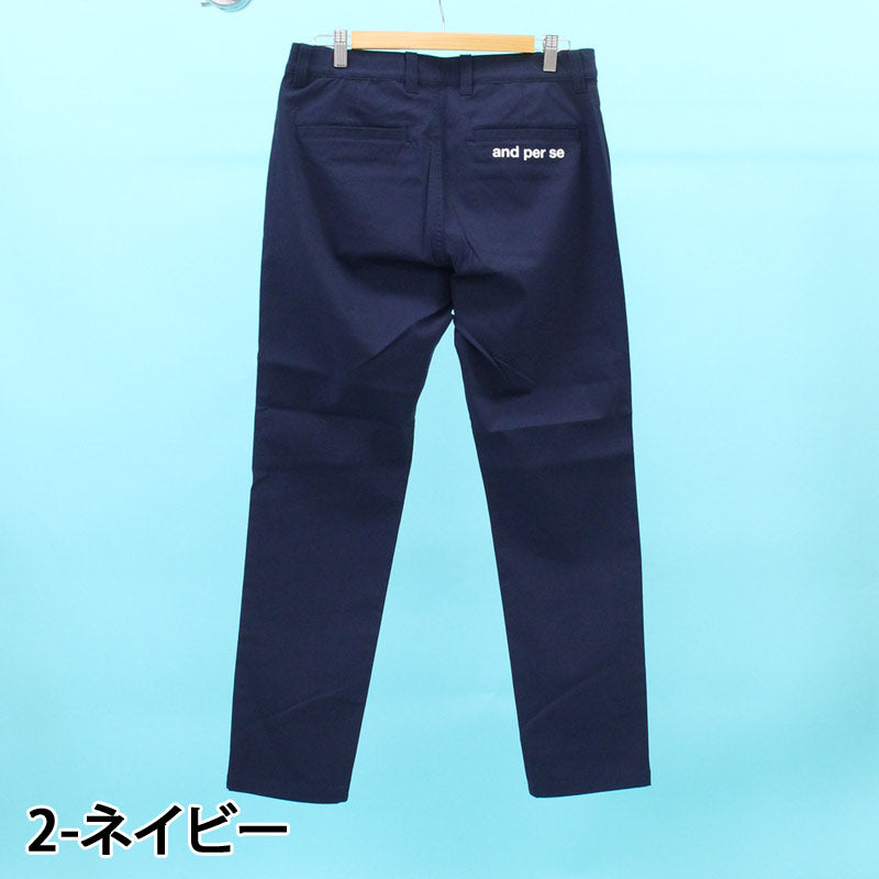 ネイビー パンツ se per アンパスィ　and 50％OFF！セール！アンパスィ/and (秋冬モデル！）FlexMagic se per レディースウェア