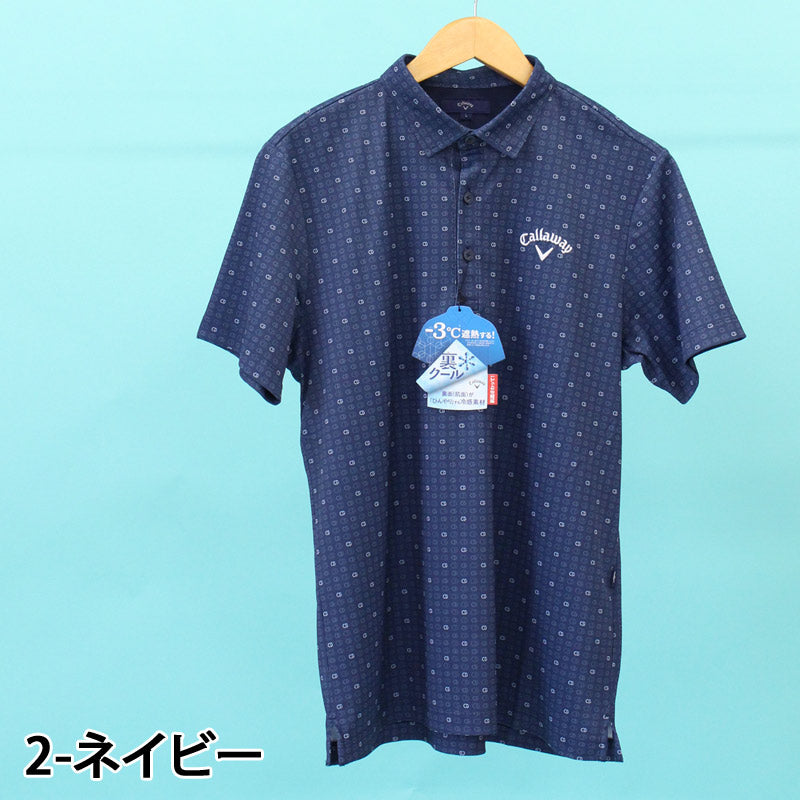 Callaway ネイビー ポロシャツ Mサイズ Callaway ポロシャツ M ネイビー - メルカリ