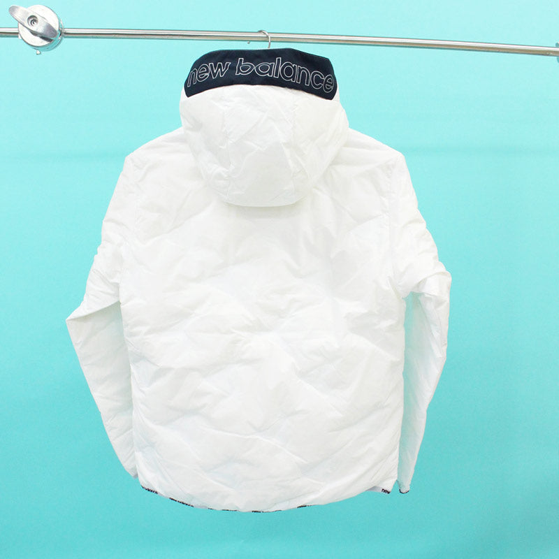 美品　NEW BALANCE GOLF レディース　ダウンジャケット ニューバランスゴルフ NB 吸湿発熱2WAYライトダウンジャケット