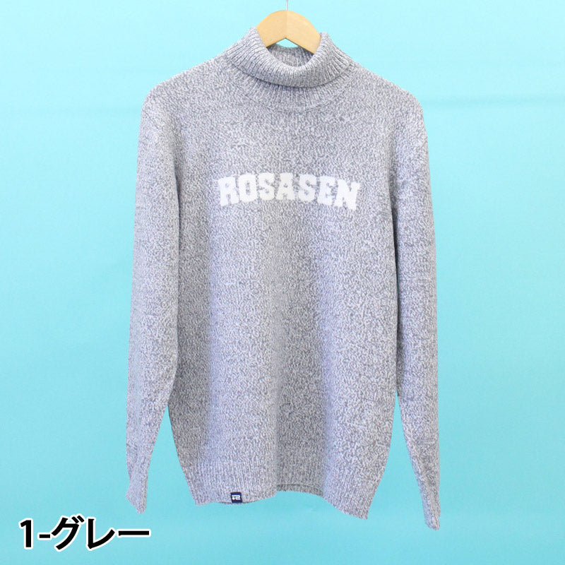 ROSASEN - coco 中古 ロサーセン ROSASEN メンズ セーター M  グレー×緑 長袖クルーネック ニット 裏地付き カモフラ Rosasen ロサーセン メンズゴルフウェア – TopIsm