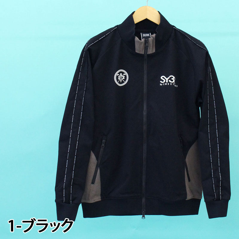 【SY32 SWEET YEARS】メンズ フルジップジャケットXLブラック SY32 SWEET YEARS】メンズ フルジップジャケットXLブラック ZIP UP DRY