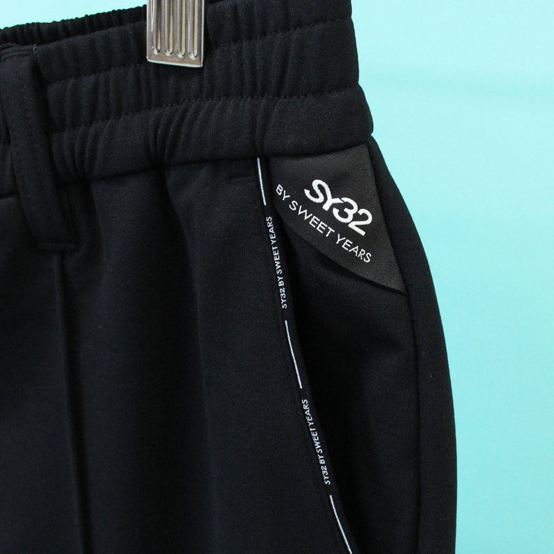 ゴルフパンツ ACCENSIAL JERSEY PANTS BLACK SY32 by SWEET