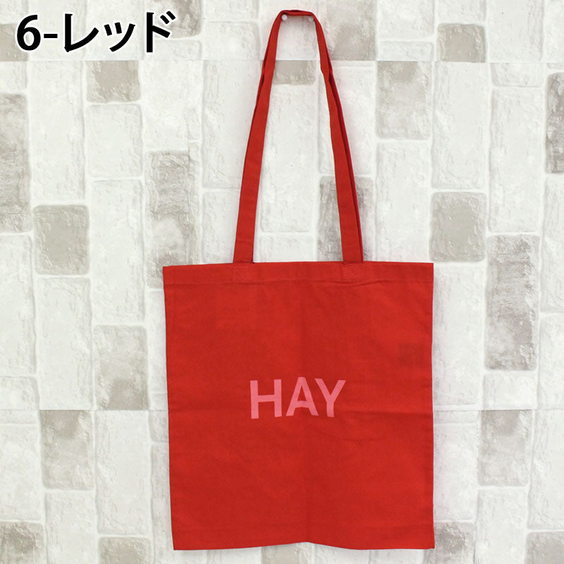 HAY ヘイ トートバッグ コットンキャンバス HAY Tote Bag バッグ HAY ヘイ トートバッグ コットンキャンバス HAY Tote Bag バッグ