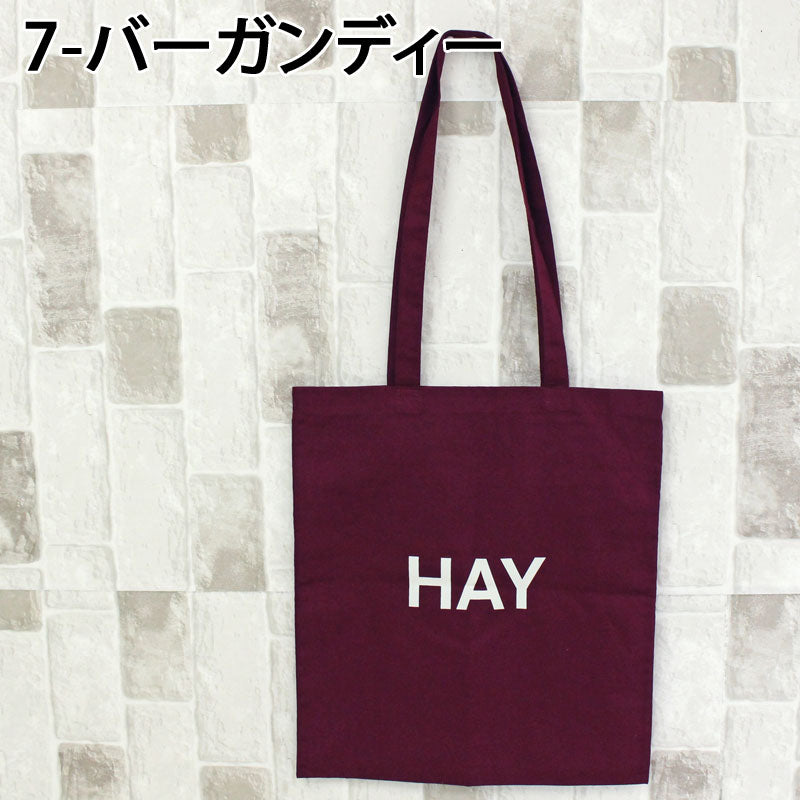 HAY ヘイ トートバッグ コットンキャンバス HAY Tote Bag バッグ HAY ヘイ トートバッグ コットンキャンバス HAY Tote Bag バッグ