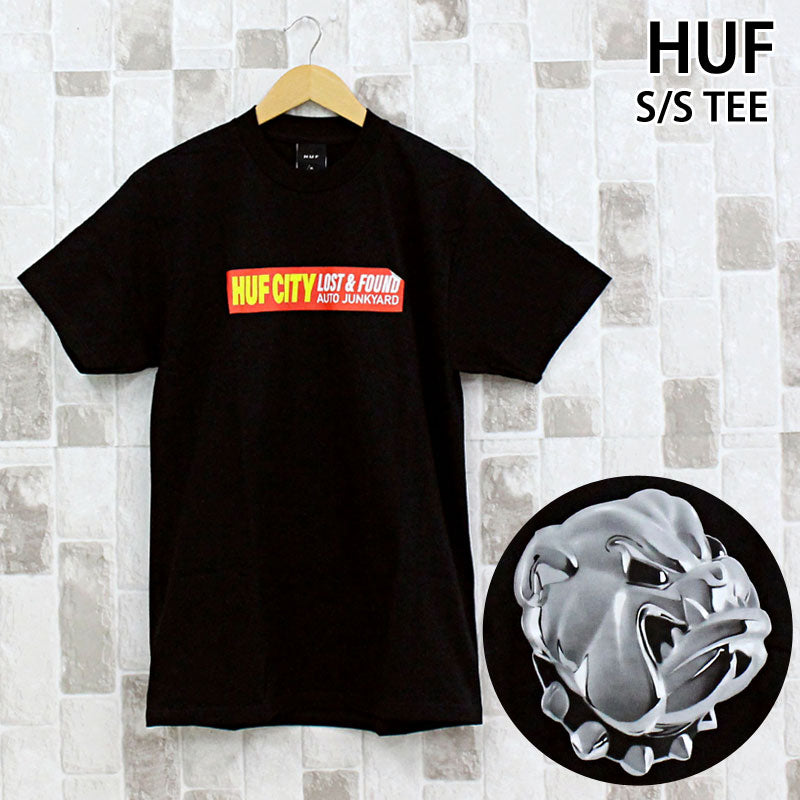 HUF ハフ ビッグドッグショートスリーブバックプリントTシャツ