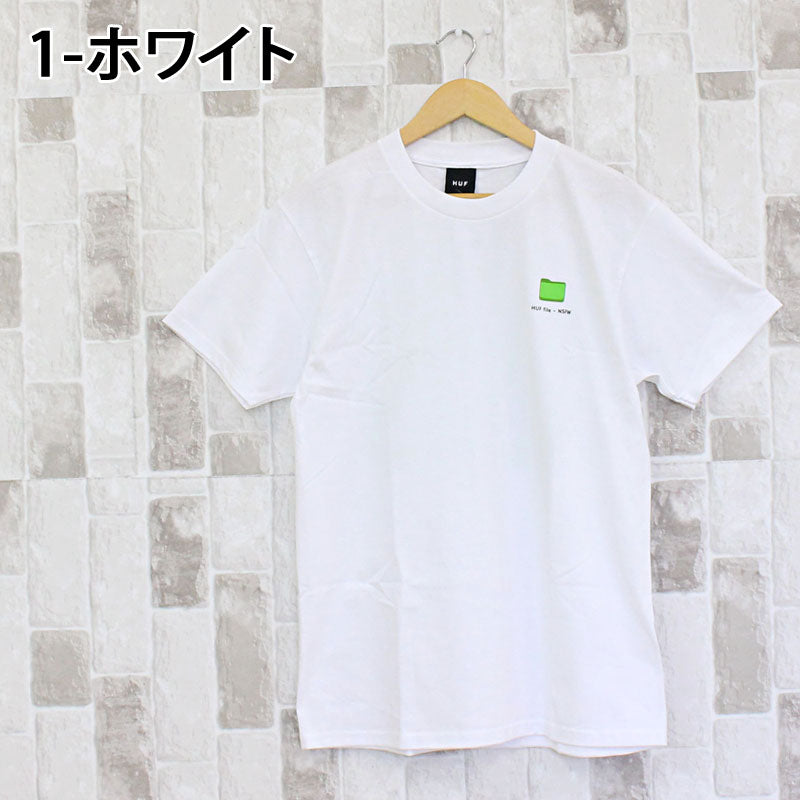 HUF ハフ デスクトップショートスリーブバックプリントTシャツ