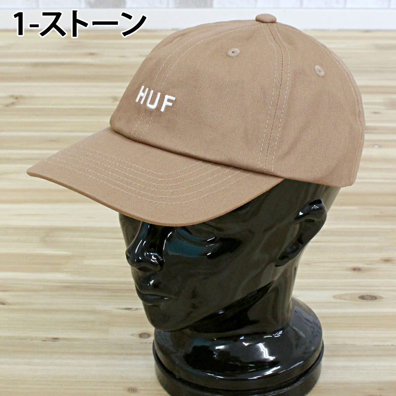 HUF ハフセット OG カーブバイザー6パネルハット ベースボールキャップ