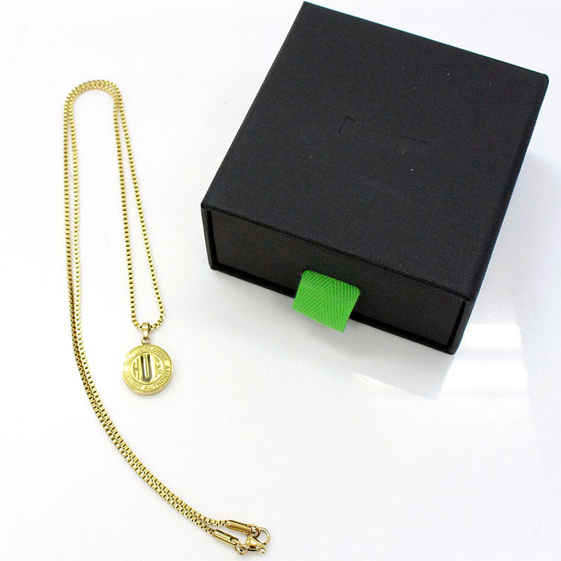 HUF ハフ トークン ペンダント TOKEN PENDANT AC01113 ゴールド