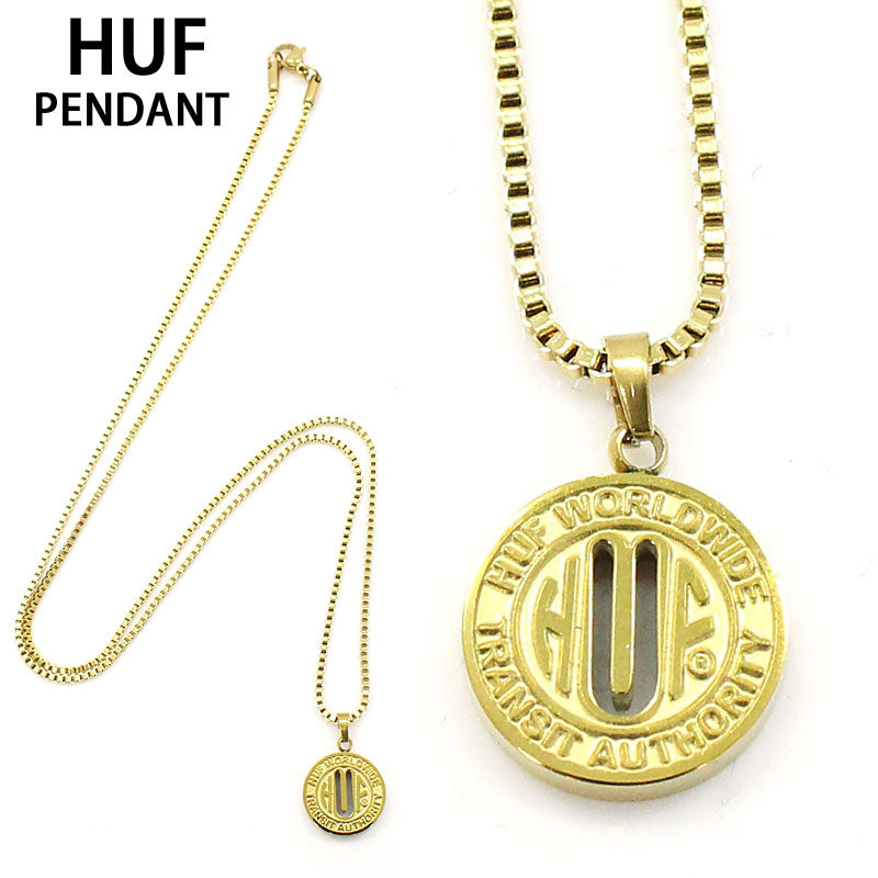 HUF ハフ トークン ペンダント TOKEN PENDANT AC01113 ゴールド