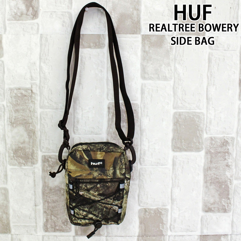 HUF ハフ リアルツリー バワリー サイドバッグ ショルダーバッグ 