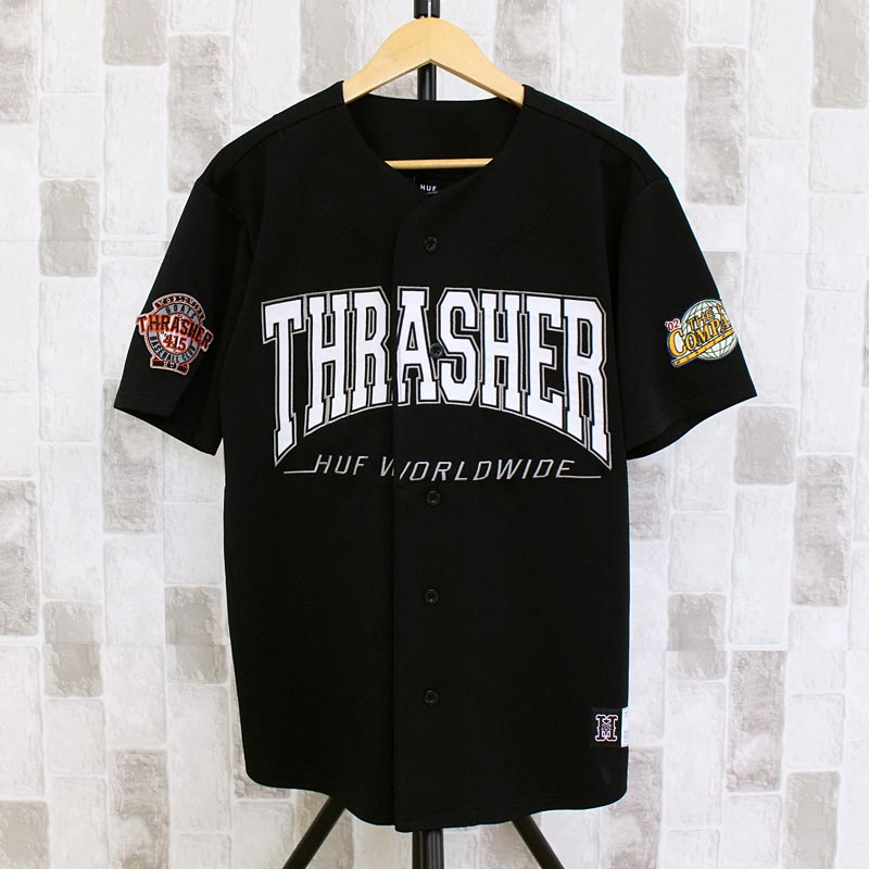 HUF】HUF FOREVER BASEBALL JERSEY【ベースボールシャツ