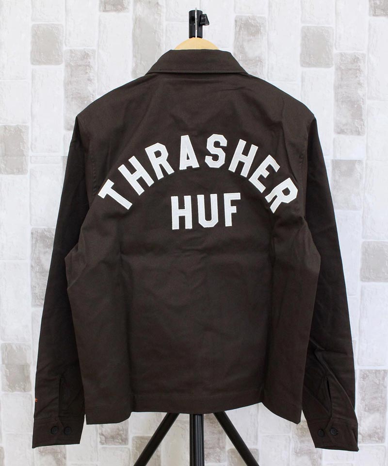 Huf - Huf X Thrasher TDS Coach Jacket | HBX ハフ スラッシャー TDS 