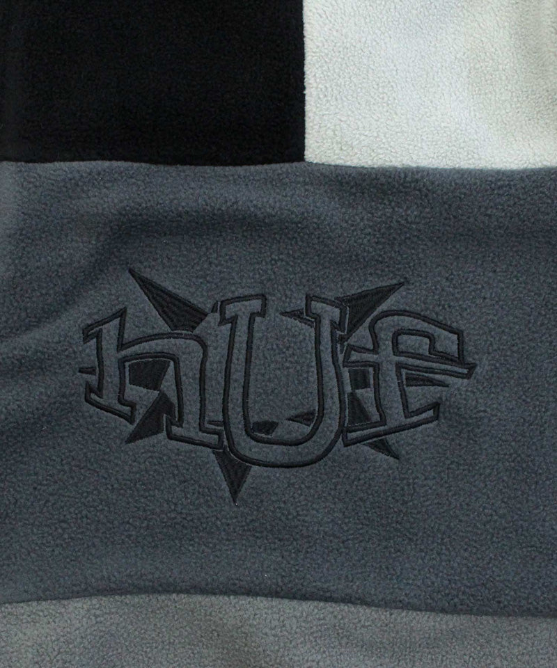 HUF ハフ リミックスクォータージップフリース ハーフジップ