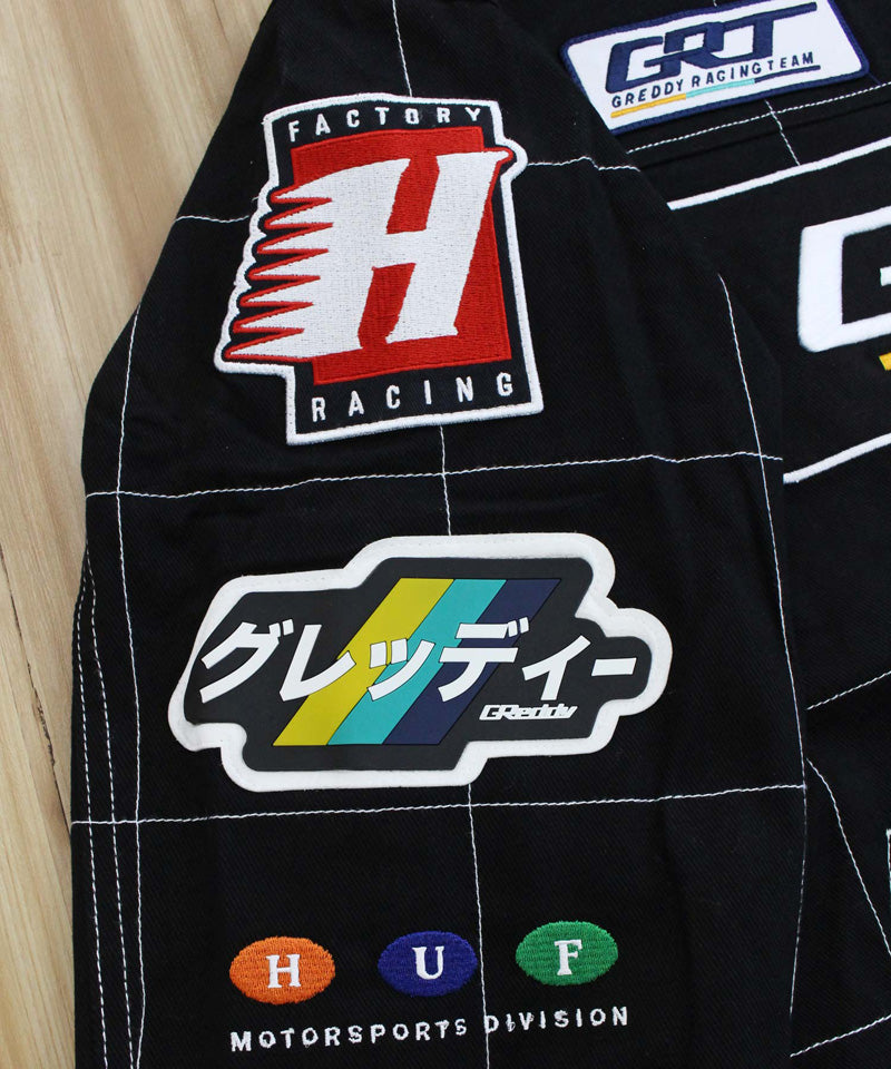 HUF ハフ ハフ×グレディ レーシング チーム ジャケット HUF X GREDDY 