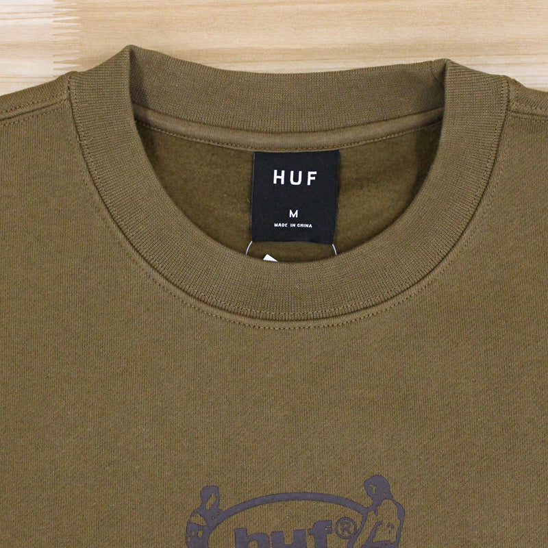 HUF ハフ リロケーションクルーネックスウェット RELOCATION CREWNECK