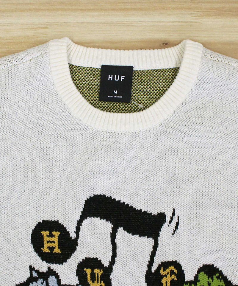 HUF ハフ ソングインターシャセーター ニット 長袖 トップス – TopIsm