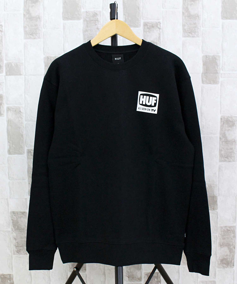 HUF ハフ アズ シーン オン TV クルーネック スウェット AS SEEN ON TV 