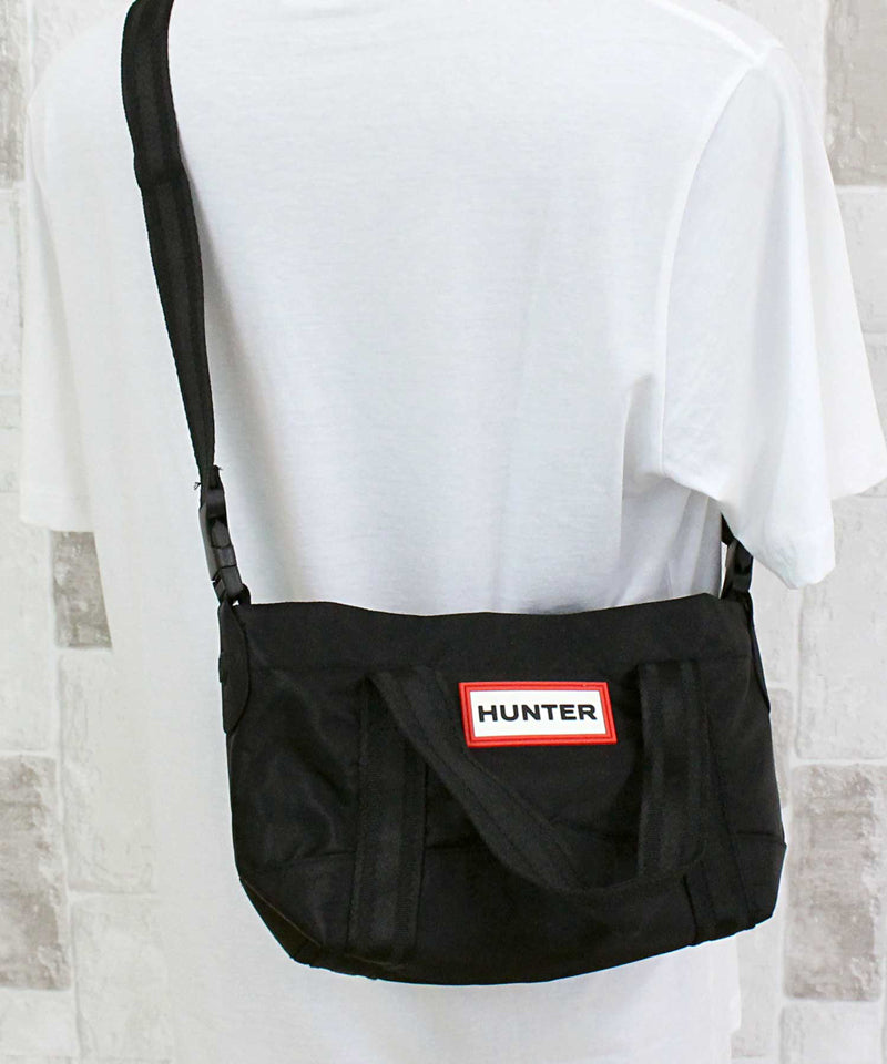 HUNTER ハンター ナイロンミニトップクリップトート ショルダーバッグ