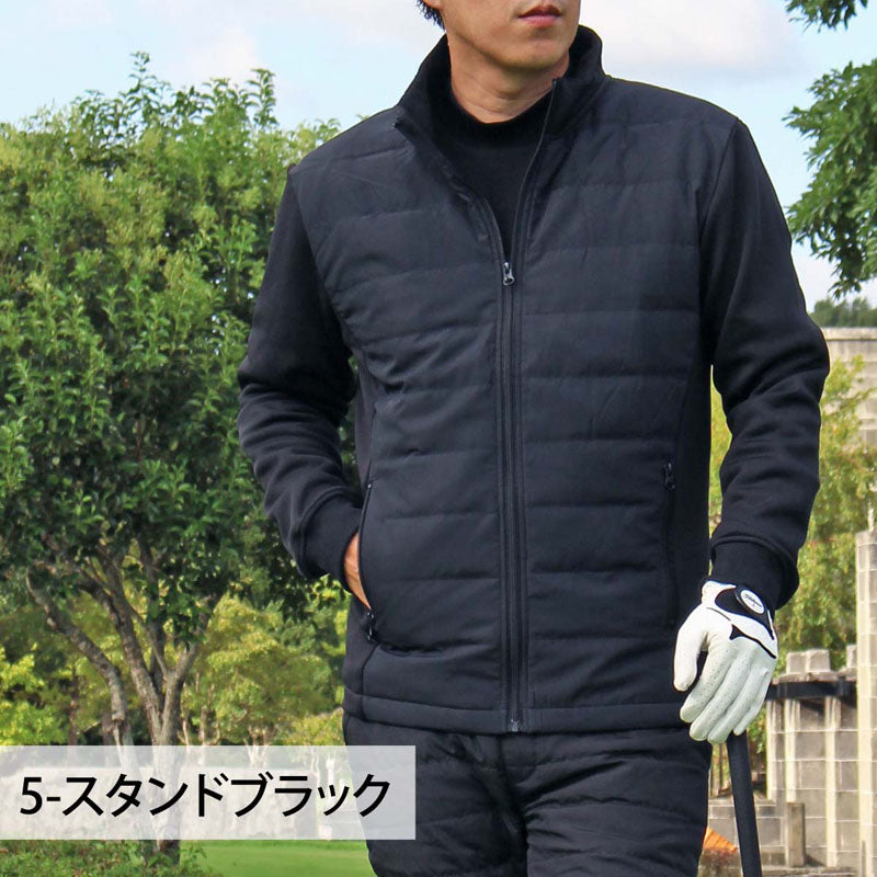 ゴルフジャケット メンズ ダウンジャケット ゴルフウェア 暖か裏