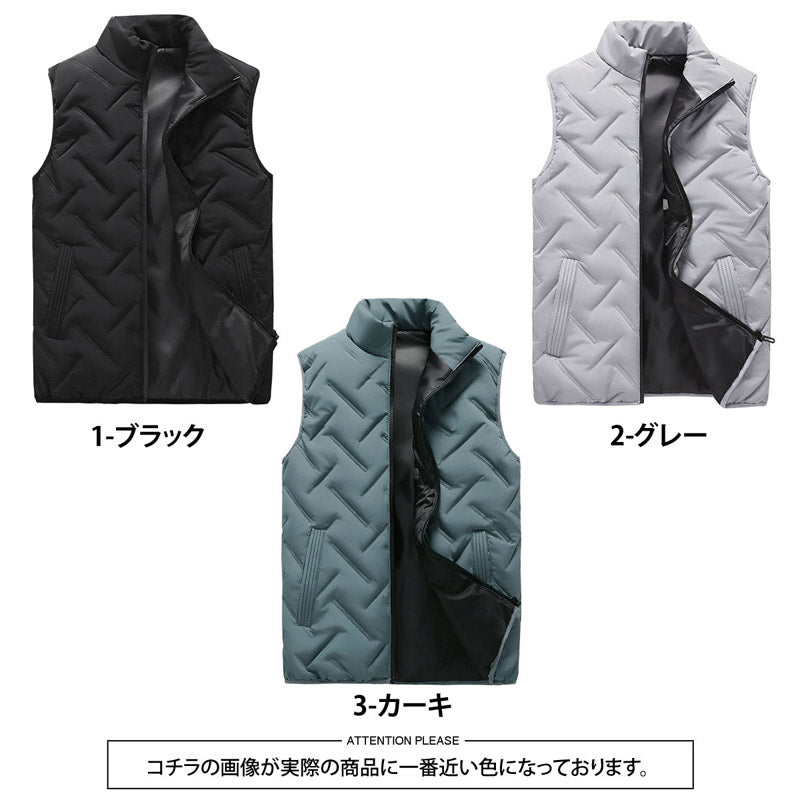 ゴルフ 中綿ベスト メンズ ゴルフウェア ジャケット アウター