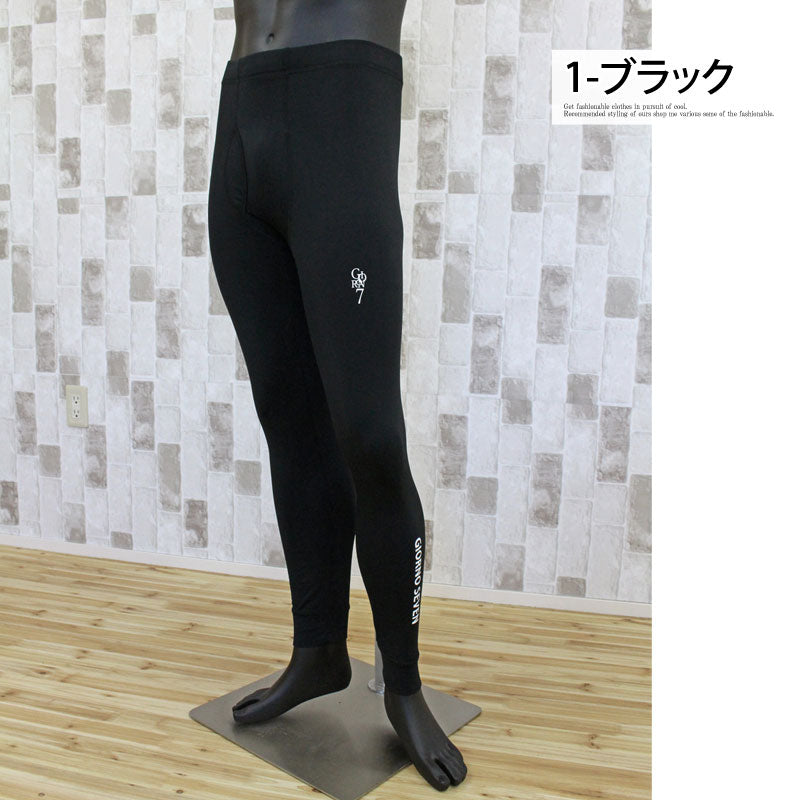 GIORNO SEVEN ジョルノセブン ゴルフウェア メンズ レギンス 保温暖か