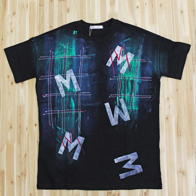 KOREA selection コリアセレクション ペイントデザイン クルーネック