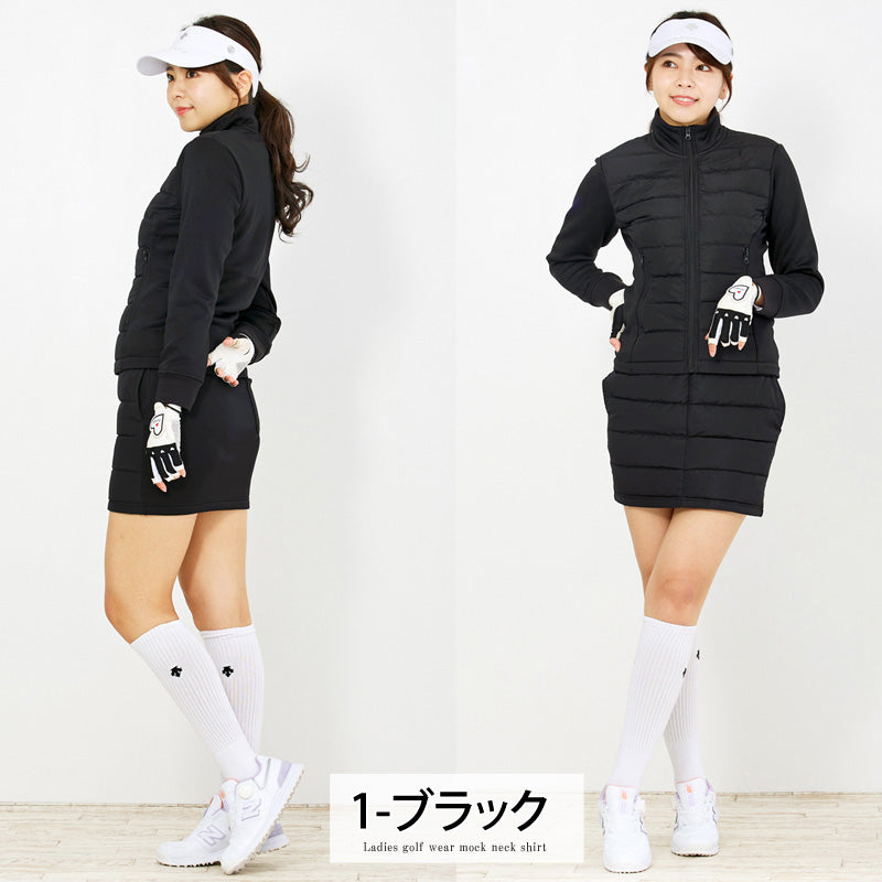 gs GOLF ゴルフウェア レディース 上下セットアップ スウェット