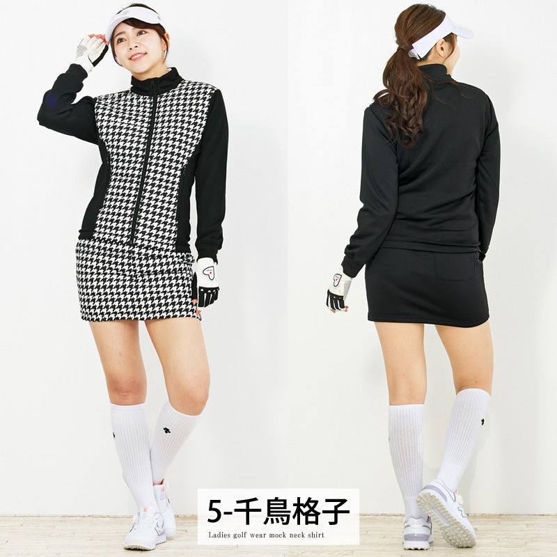 gs GOLF ゴルフウェア レディース 上下セットアップ スウェット