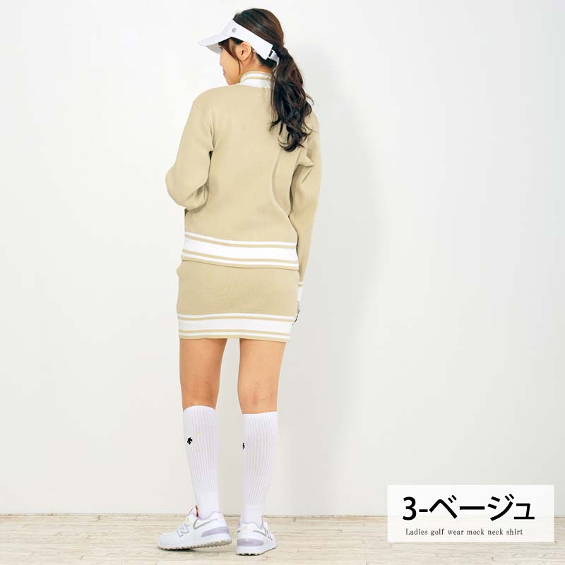 gs GOLF ゴルフウェア レディース 上下セットアップ スウェット
