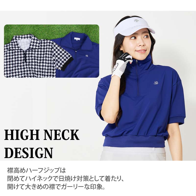 tommy hilfiger golf 安い ハーフジップ 半袖ポロシャツ