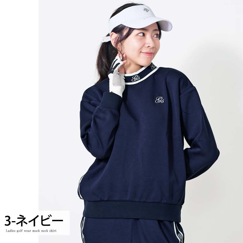 gs GOLF ゴルフウェア レディース トレーナー スウェット