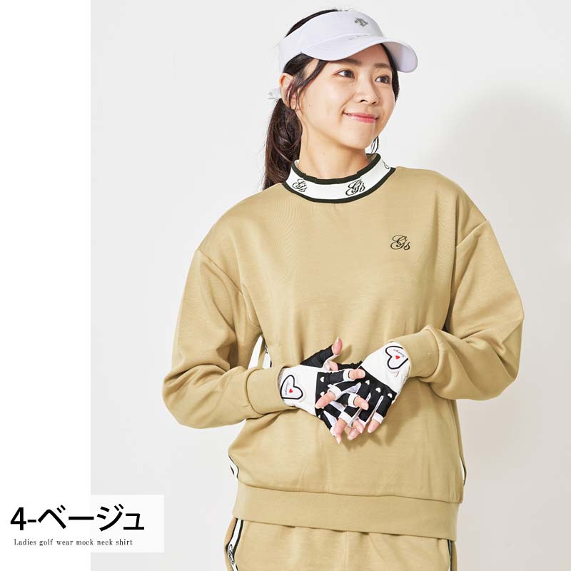 新品未使用　CPG GOLF スウェット　ゴルフウェア　レディース gs GOLF ゴルフウェア レディース トレーナー スウェット