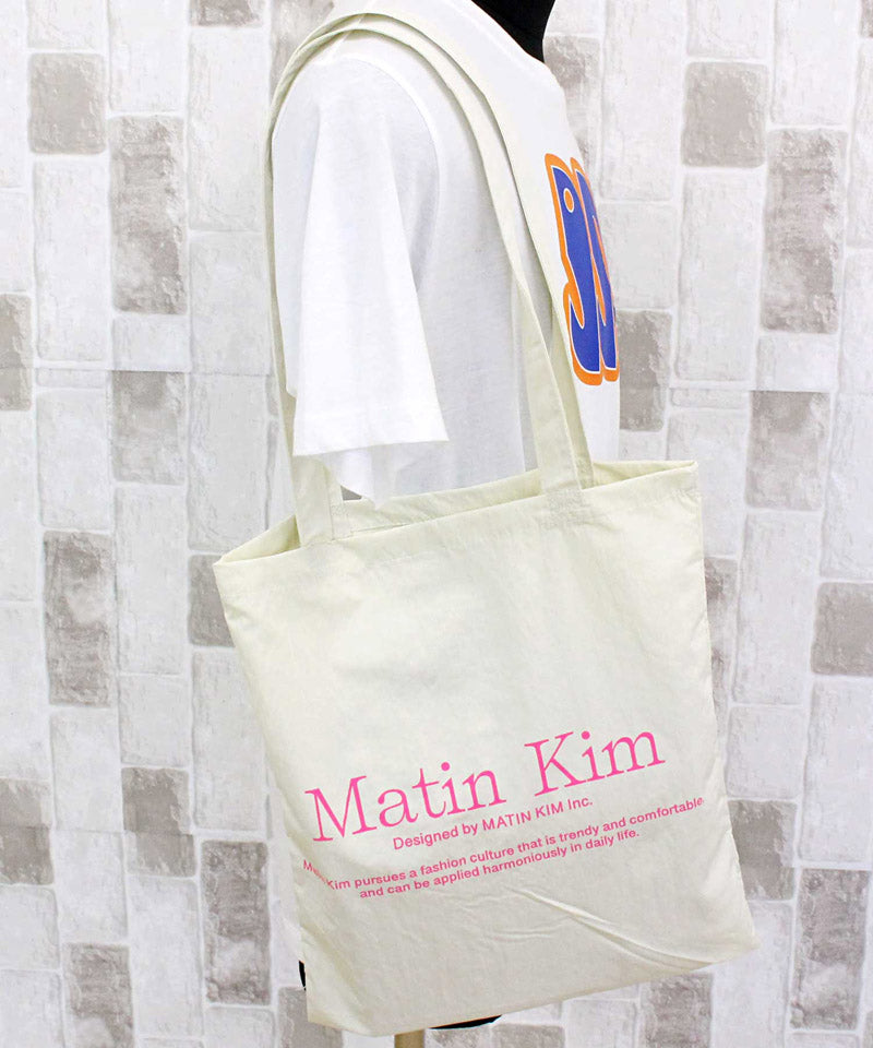 Matin Kim マーティンキム マティンポピンエコバッグ トートバッグ