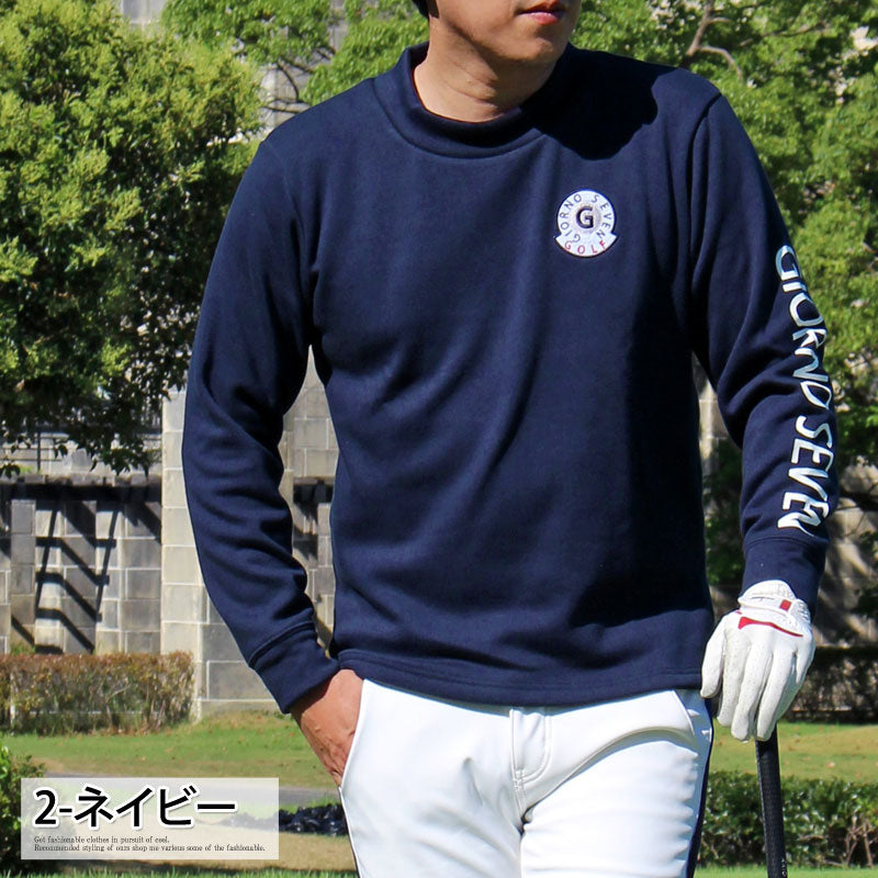 ガッチャゴルフ　フリース　モックネック　ハイネック　ウェア　タートル　トレーナー ガッチャゴルフ フリース モックネック ハイネック ウェア