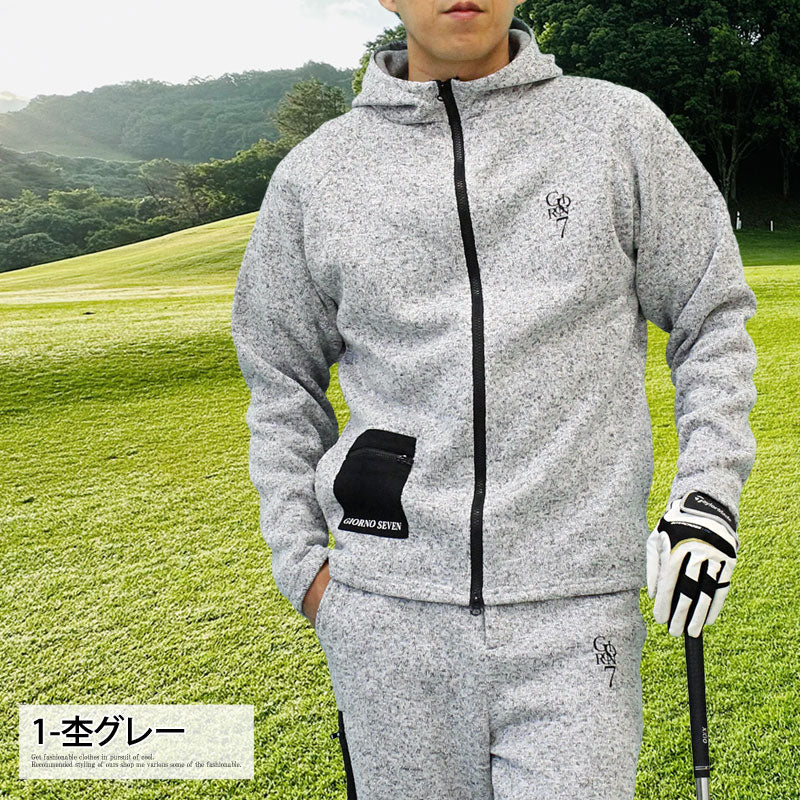 GIORNO SEVEN ジョルノセブン ゴルフウェア メンズ ジャケット 裏起毛