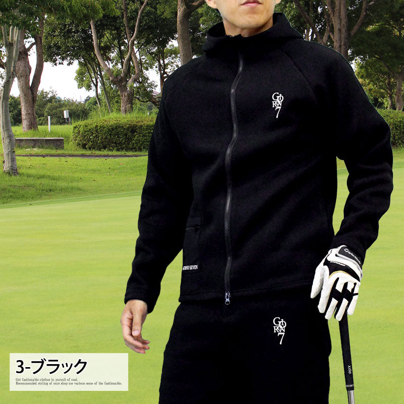 GIORNO SEVEN ジョルノセブン ゴルフウェア メンズ ジャケット 裏起毛