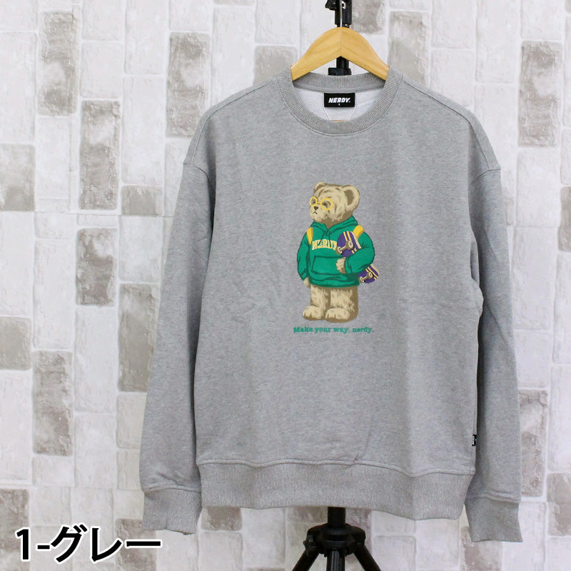 ノルディ 新作 Clever Neddy クレバーネディー スウェットシャツ 楽天市場】NERDY ノルディ HE&SHE [送料無料] 2023SS クレバーネ