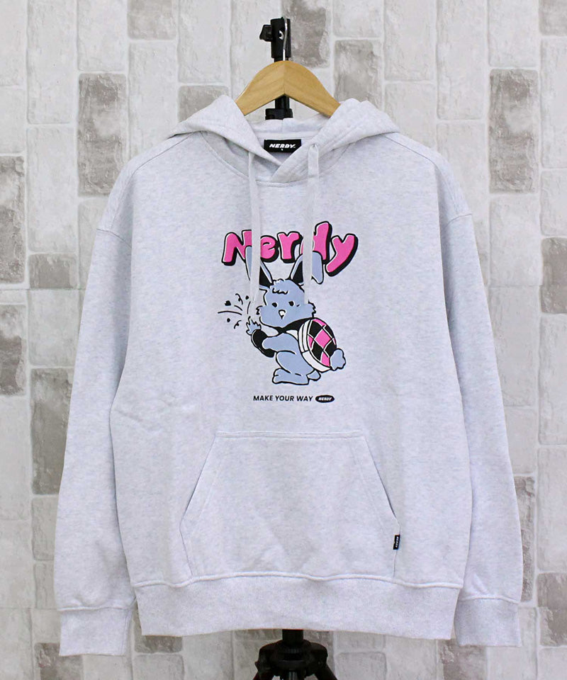 NERDY ノルディ タートルバディプルオーバーフーディ パーカー – TopIsm