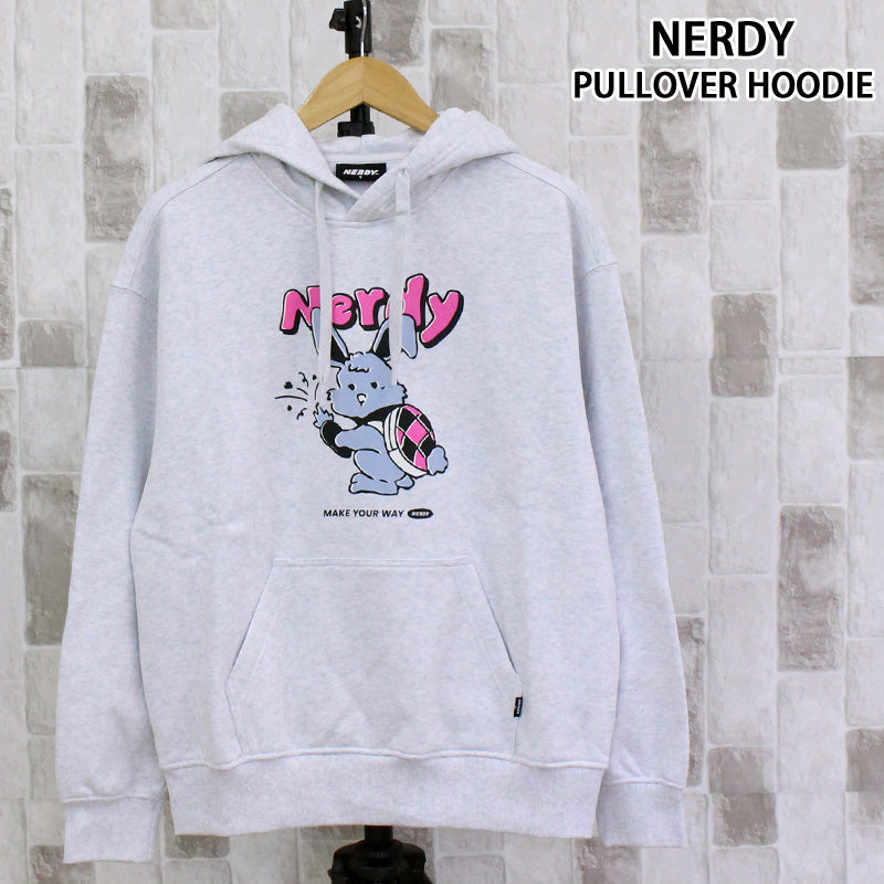 NERDY ノルディ タートルバディプルオーバーフーディ パーカー – TopIsm
