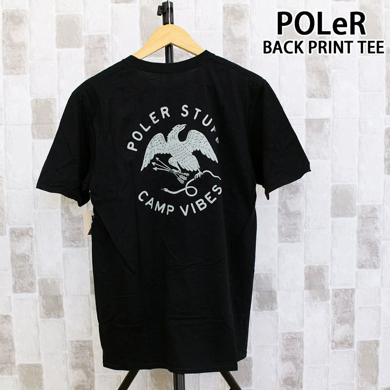 POLeR ポーラー バックプリント ブランド 半袖Tシャツ – TopIsm